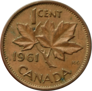 Kanada 1 Cent 1961