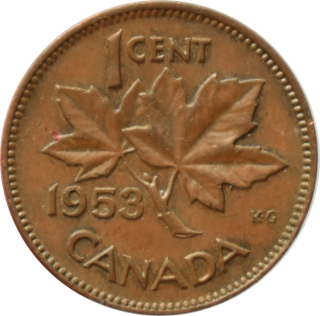 Kanada 1 Cent 1953