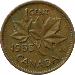 Kanada 1 Cent 1955