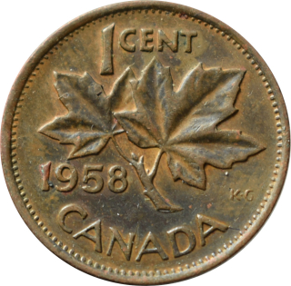 Kanada 1 Cent 1958