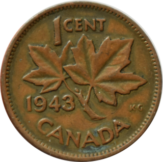 Kanada 1 Cent 1943