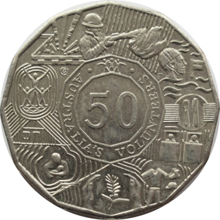 Austrália 50 Cents 2003