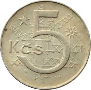 ČSSR 5 Kčs 1983