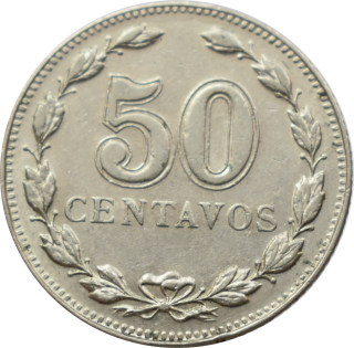 Argentína 50 Centavos 1941