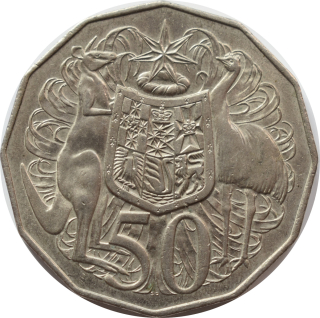 Austrália 50 Cents 1981