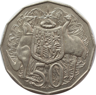 Austrália 50 Cents 1980