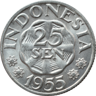 Indonézia 25 Sen 1955