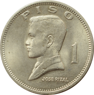 Filipíny 1 Piso 1974