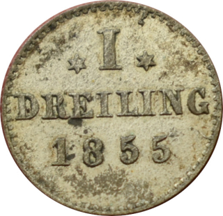 Nemecko 1 Dreiling 1855