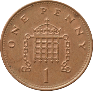 Anglicko 1 Penny 1995