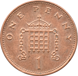 Anglicko 1 Penny 1996