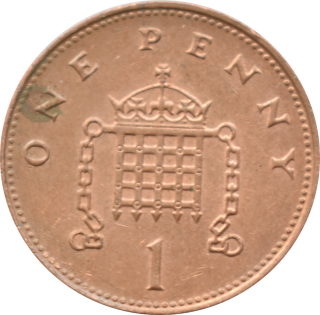 Anglicko 1 Penny 1998