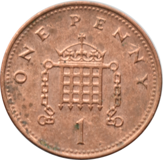 Anglicko 1 Penny 2006