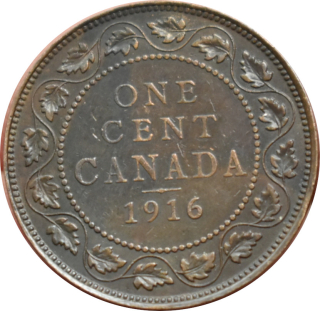 Kanada 1 Cent 1916