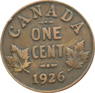 Kanada 1 Cent 1926