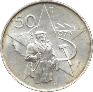 ČSSR 50 Kčs 1973