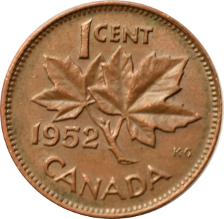 Kanada 1 Cent 1952