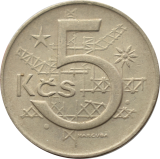 ČSSR 5 Kčs 1973