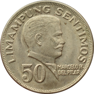 Filipíny 50 Sentimos 1972