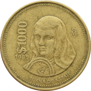 Mexiko 1000 Pesos 1989