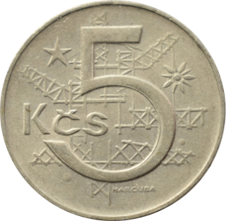 ČSSR 5 Kčs 1980