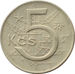 ČSSR 5 Kčs 1975