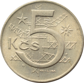 ČSSR 5 Kčs 1973