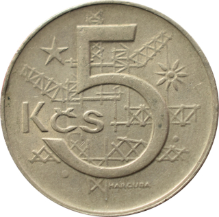 ČSSR 5 Kčs 1974