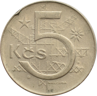 ČSSR 5 Kčs 1983