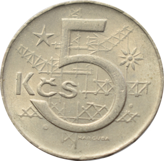 ČSSR 5 Kčs 1984