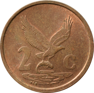 Južná Afrika 2 Cents 1999