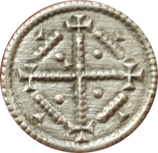 Gejza II. 1141-1162 Denár