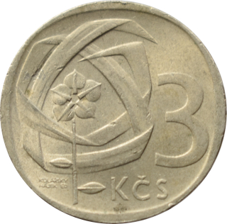 ČSSR 3 Kčs 1965