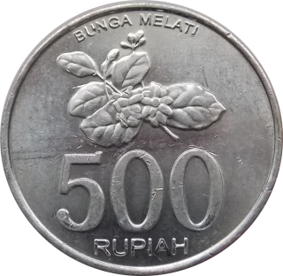 Indonézia 500 Rupiah 2003