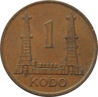 Nigéria 1 Kobo 1974