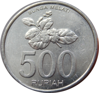 Indonézia 500 Rupiah 2003