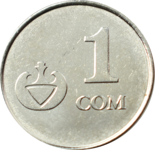 Kirgizsko 1 Som 2008