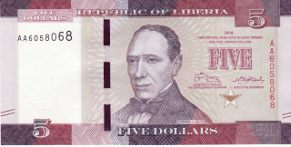 Libéria 5 Dollars 2016